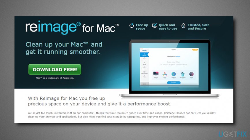 Apple Mac Uninstall Reimage Cleaner