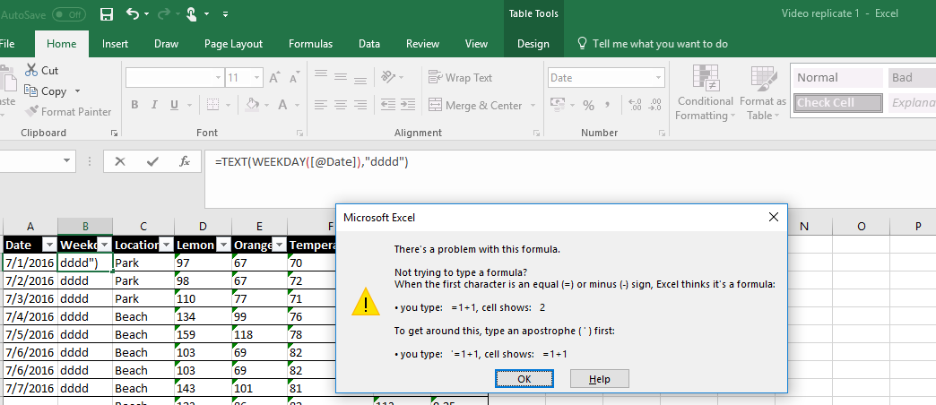 Excel 2016 For Mac Not Working